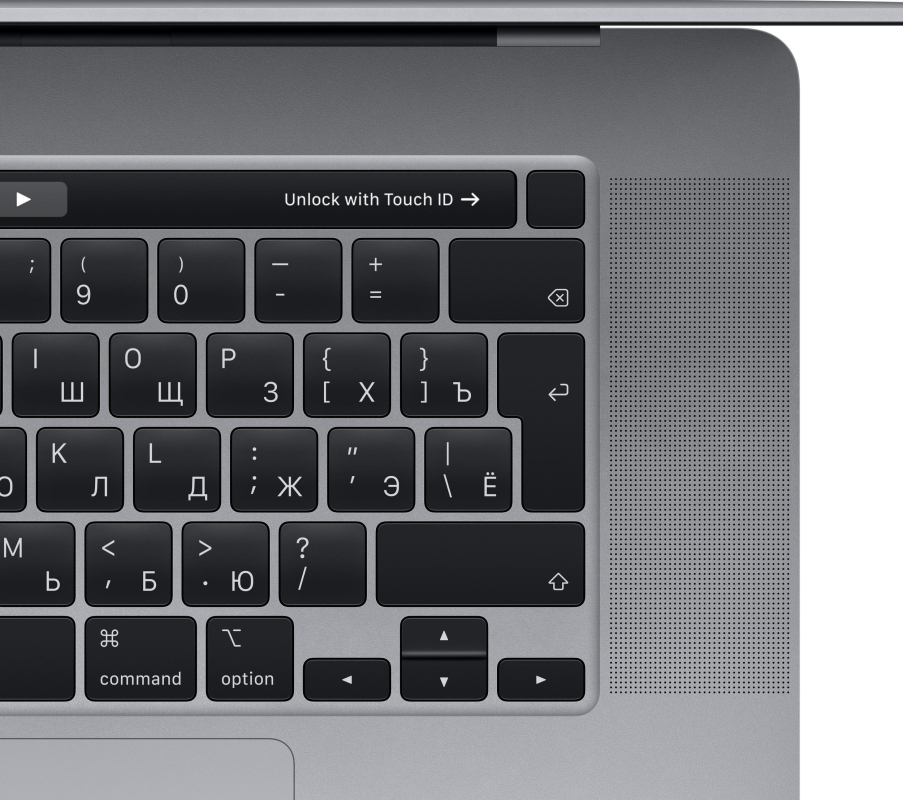 Apple MacBook Pro 16 (Space Gray, Intel i7 2.6ГГц, Radeon Pro 5300M 4gb, 16gb, 512gb) — фото 5