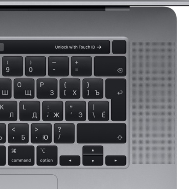 Apple MacBook Pro 16 (Space Gray, Intel i7 2.6ГГц, Radeon Pro 5300M 4gb, 16gb, 512gb) — фото 5