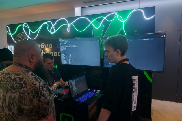 Предоставили телевизоры и мощные ноутбуки на IT мероприятие